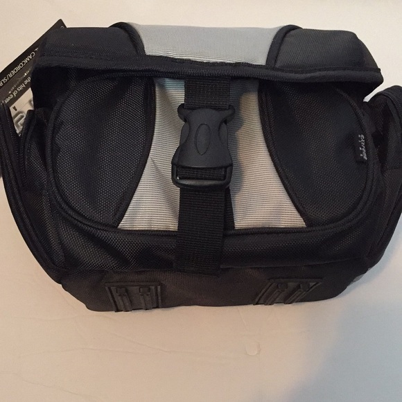 🆕 black digital camcorder/ slr camera bag - Picture 7 of 13